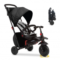 Smartrike, Сгъваема триколка 8-в-1 smarT fold 700, черна - Кмсед